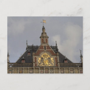 Centraal station, Amsterdam Briefkaart