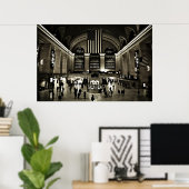 Centraal station Gand Poster (Thuiskantoor)