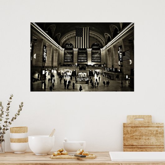 Centraal station Gand Poster (Keuken)