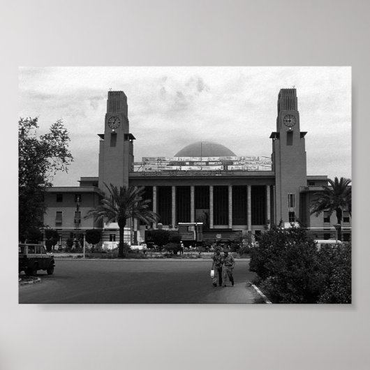  centraal station in Bagdad Poster (Voorkant)