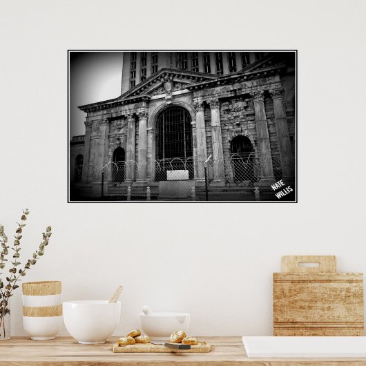 Centraal station Michigan Poster (Keuken)