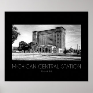 Centraal station Michigan Poster