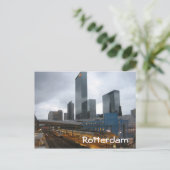Centraal station Rotterdam Briefkaart (Staand voorkant)