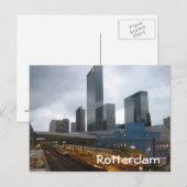 Centraal station Rotterdam Briefkaart (Voorkant / Achterkant)