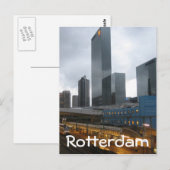 Centraal station Rotterdam Briefkaart (Voorkant / Achterkant)