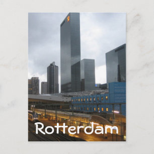 Centraal station Rotterdam Briefkaart