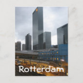 Centraal station Rotterdam Briefkaart (Voorkant)
