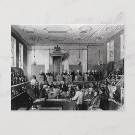 Centraal Strafhof, het oude Bailey Briefkaart (Voorkant)