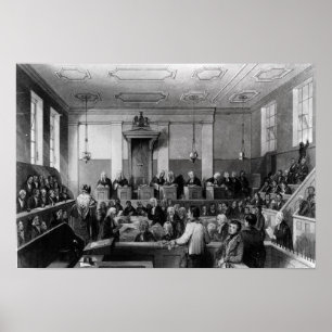 Centraal Strafhof, het oude Bailey Poster