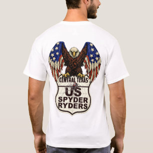 Centraal Texas Hoofdstuk - Adelaar Logo 2s T-shirt