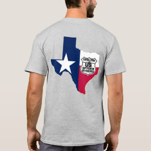 Centraal Texas Hoofdstuk - Staat Texas RWB 2S T-shirt