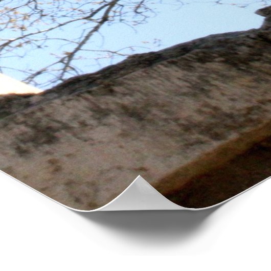 Centraal Texas Uitzicht Poster (Hoek)