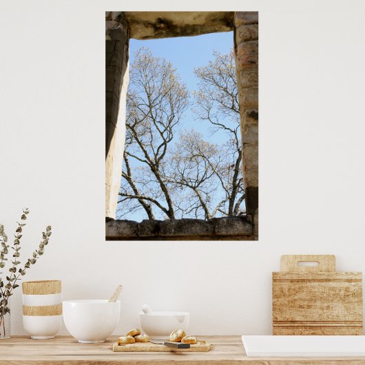 Centraal Texas Uitzicht Poster (Keuken)