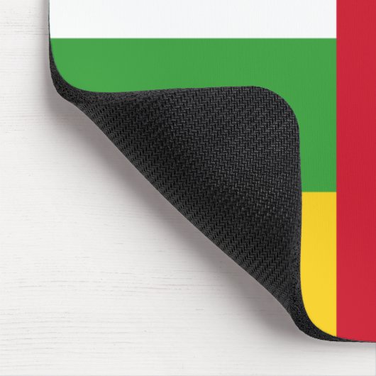 Centrafrique Flag Mousepad Muismat (Hoek)
