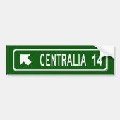 Centrailia PA Bumpersticker (Voorkant)