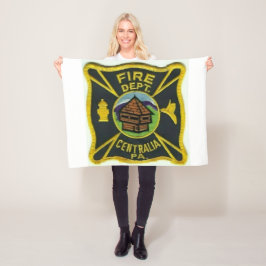 Centrailia PA, FD Fleece Deken