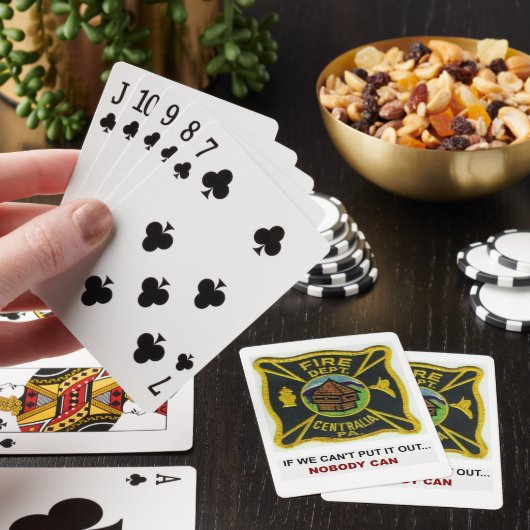 Centrailia PA, FD Pokerkaarten (Insitu)