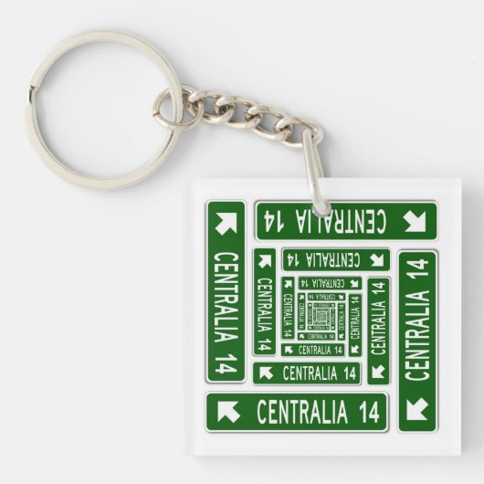 Centrailia PA Sleutelhanger (Voorkant)