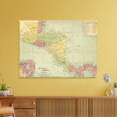 Central America 2 Canvas Afdruk (Insitu (Woonkamer))