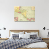 Central America 2 Canvas Afdruk (Insitu (Slaapkamer))