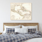 Central America 4 Canvas Afdruk (Insitu (Slaapkamer))