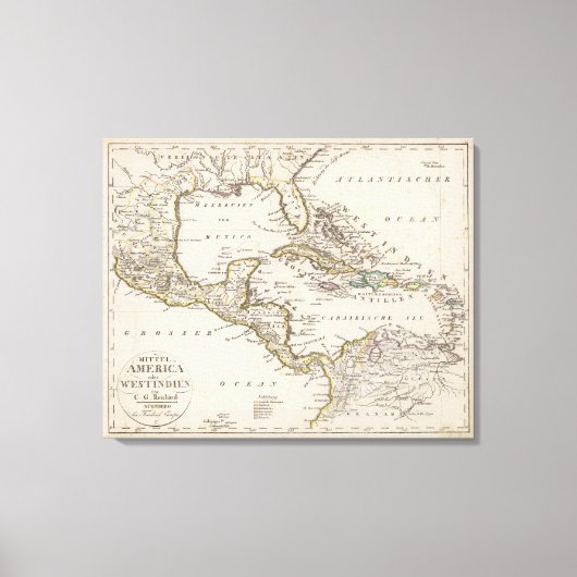 Central America 4 Canvas Afdruk (Voorkant)