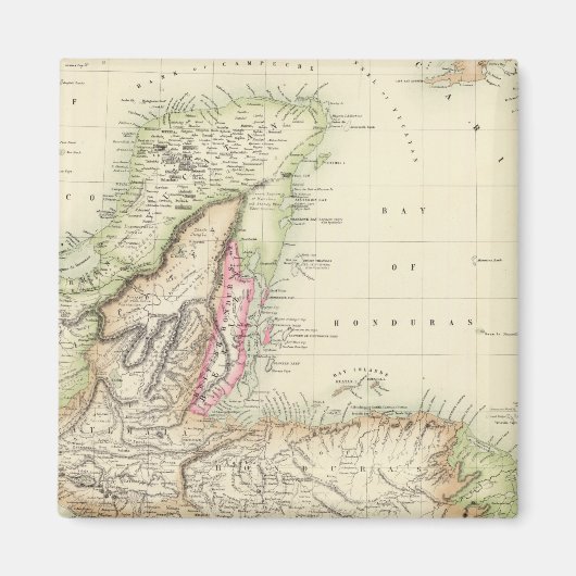 Central America 4 Magneet (Voorkant)