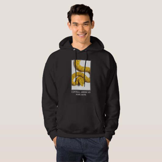 Central American Nope Rope - Viper Snake Danger Hoodie (Voorkant volledig)