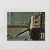 Central and Lake Train Tracks Delaware, Ohio Briefkaart (Voorkant / Achterkant)