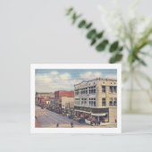 Central Ave., Albuquerque, Vintage van New Mexico Briefkaart (Staand voorkant)