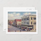Central Ave., Albuquerque, Vintage van New Mexico Briefkaart (Voorkant / Achterkant)