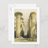 Central Avenue of the Great Hall of Columns, Karna Briefkaart (Voorkant / Achterkant)