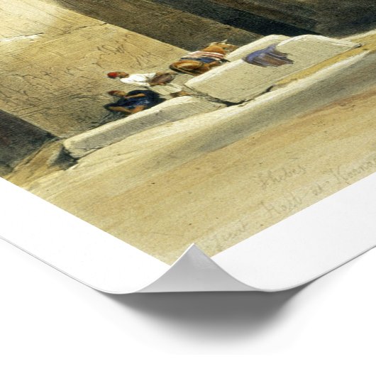 Central Avenue of the Great Hall of Columns, Karna Poster (Hoek)