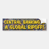Central Banking Bumpersticker (Voorkant)