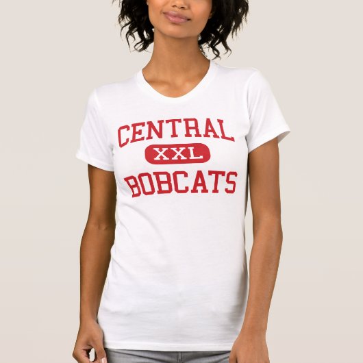 Central - Bobcats - High School - Phoenix Arizona T-shirt (Voorkant)
