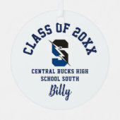 Central Bucks South Ornament Christmas Holiday (Voorkant)