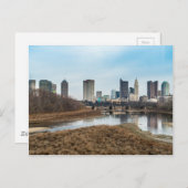 Central Business District Columbus, Ohio Briefkaart (Voorkant / Achterkant)