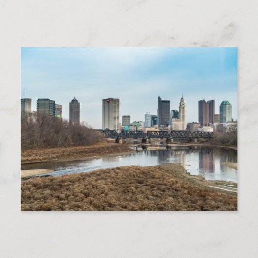 Central Business District Columbus, Ohio Briefkaart (Voorkant)