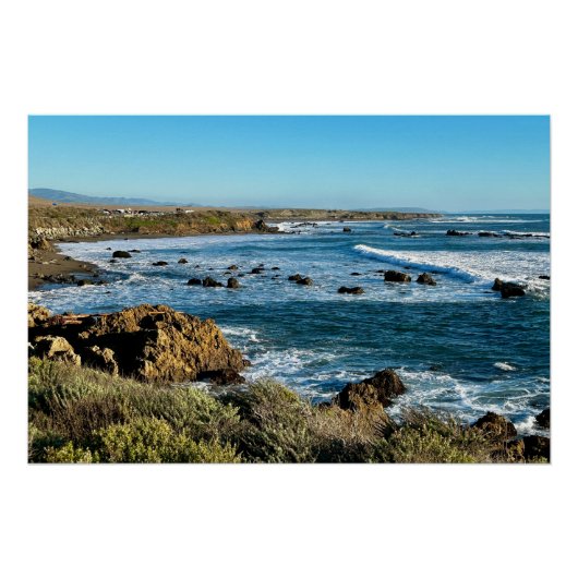 Central CA Coast Splash & Splendor Perfect Poster (Voorkant)