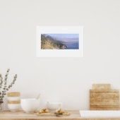 Central California Coastline Poster (Keuken)