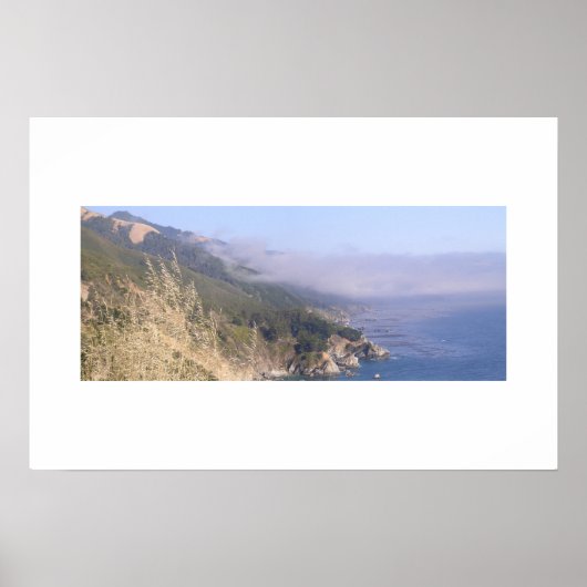 Central California Coastline Poster (Voorkant)