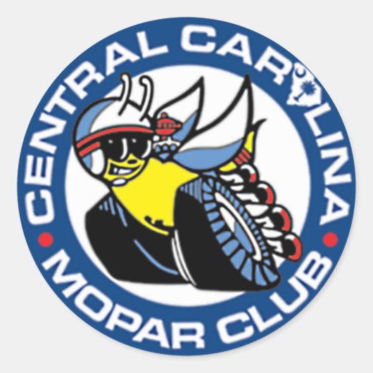 Central Carolina Mopar Club Sticker (Voorkant)