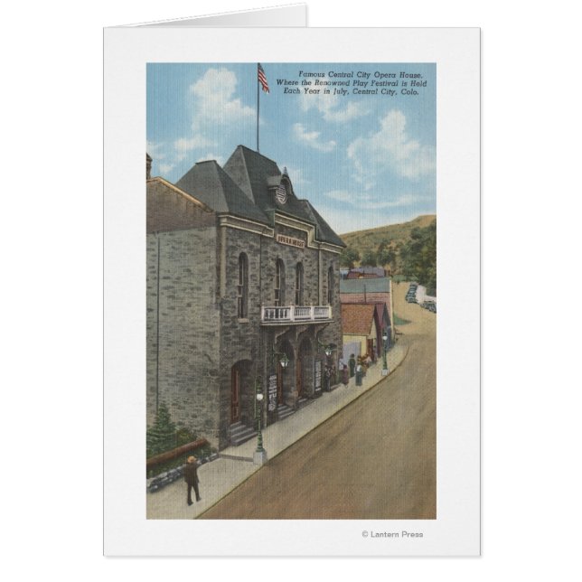 Central City, Colorado - City Opera House (Voorkant)
