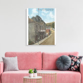 Central City, Colorado - City Opera House Canvas Afdruk (Insitu (Woonkamer))