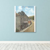 Central City, Colorado - City Opera House Canvas Afdruk (Insitu (Houten vloer))