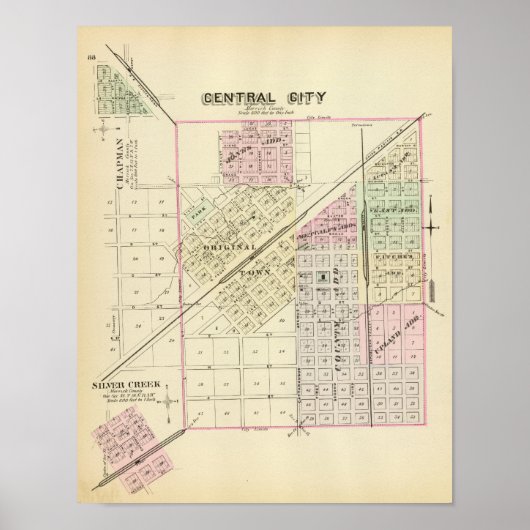 Central City, Nebraska Poster (Voorkant)