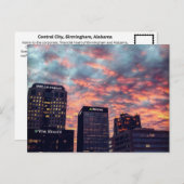 Central City Sunset Briefkaart 1 (Voorkant / Achterkant)