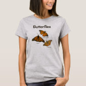 Central Coast Butterflies T-shirt (Voorkant)