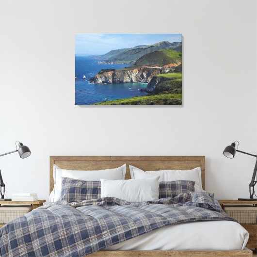 Central Coast Californië Canvas Afdruk (Insitu (Slaapkamer))