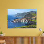 Central Coast Californië Canvas Afdruk (Insitu (Woonkamer))
